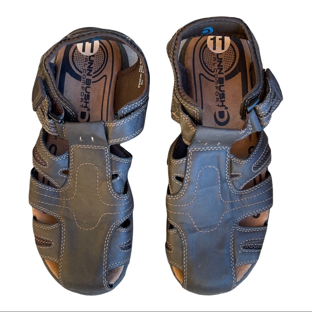 Nunn Bush Dual Comfort Fisherman Style Men’s Adjustable Sandals Size 11 - Picture 3 of 9